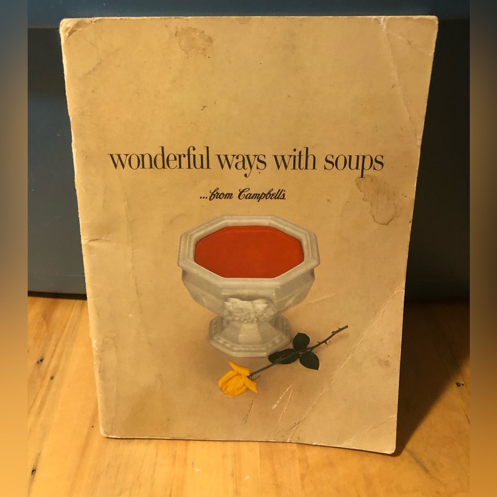3/$20 Campbell’s Soup “Wonderful Ways with Soup” Booklet